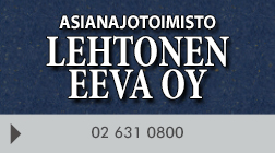 Asianajotoimisto Eeva Lehtonen Oy logo